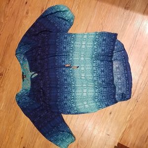 Zac & Rachel pullover top sz 1x like new condition